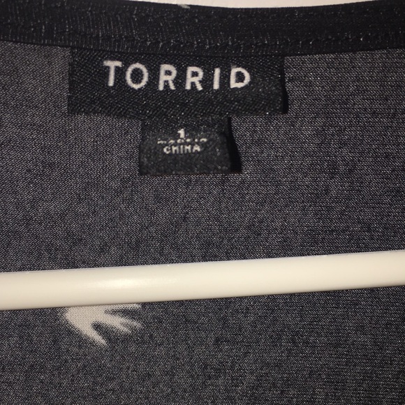 Torrid Printed Bird Swing Dress - Picture 5 of 6